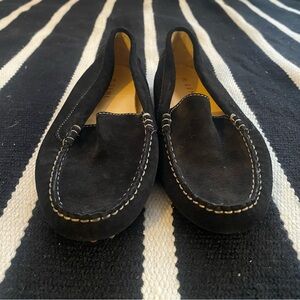 Black Suede Loafers
